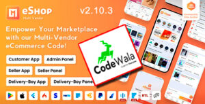 eShop - Multi Vendor eCommerce App & eCommerce Vendor Marketplace Flutter App (Modified) || V2.10